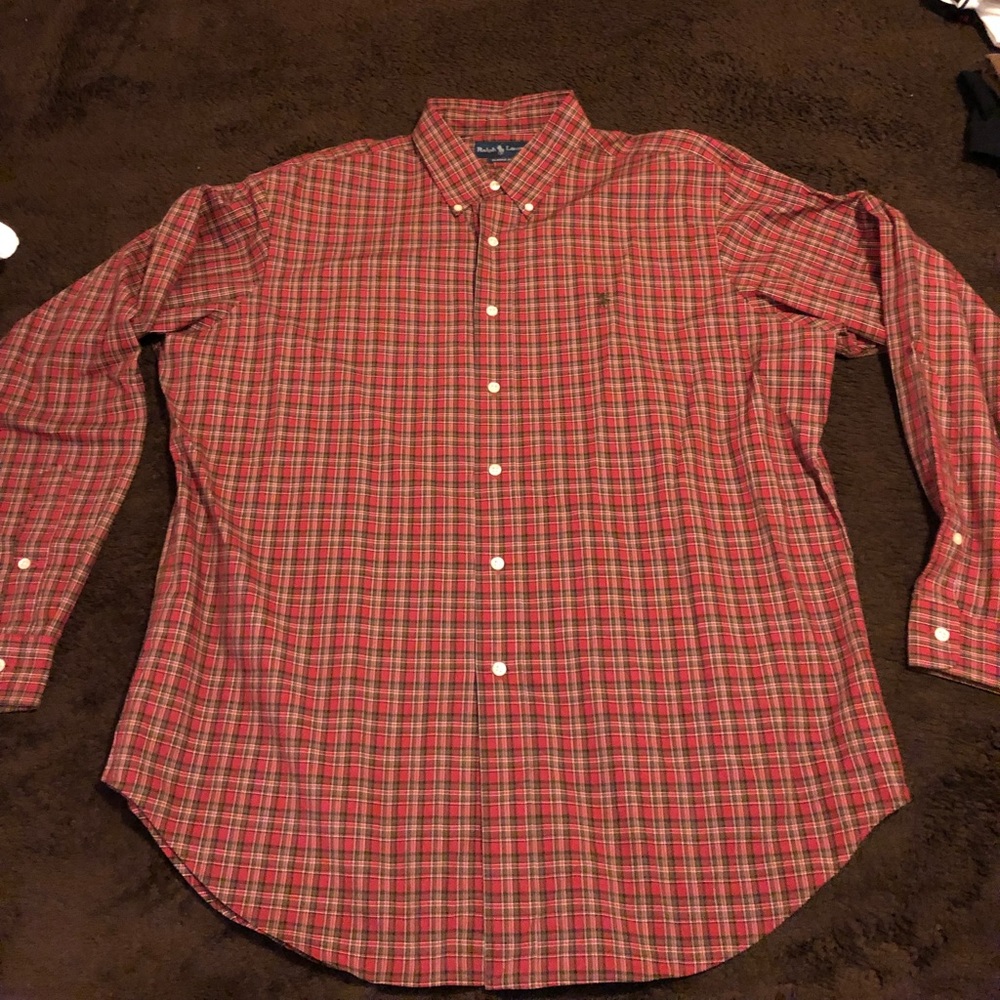 Vintage Polo Ralph Lauren Plaid shirt XL